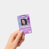 Foto-ID Personeel VIP PAS Waterverf Abstracts Badge (Handheld)
