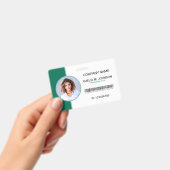Foto-ID van bedrijfsmedewerker Badge (Handheld)