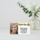 Foto-ID Visitekaartje (Staand voorkant)