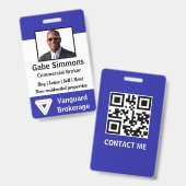 Foto-ID Werknemer Badge (Voor- en achterkant)