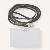 Foto Identificatienaam Company Logo-ID Badge (Achterkant met draagriem)