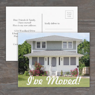 Foto Ik heb Manuscript Nieuwe Verandering van Adre Aankondigingskaart