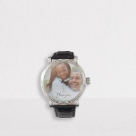 Foto | Ik hou van je | eWatch Horloge<br><div class="desc">Trakteer het man in je leven op dit prachtige fotohorloge,  gepersonaliseerd met je favoriete foto en de bewerkbare tekst met de sjabloon 'I LOVE YOU'. Een perfect cadeau voor Kerstmis,  verjaardagen of een speciale gelegenheid,  geef het gewoon aan je partner,  vaders,  grootvaders,  ooms,  broers en meer.</div>