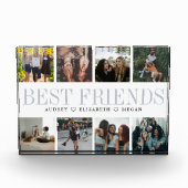 Foto in glazen blok Best Friends Gift (Voorkant)