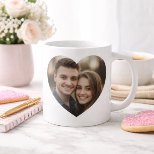 Foto in Hartvormige Lijst Koffiemok