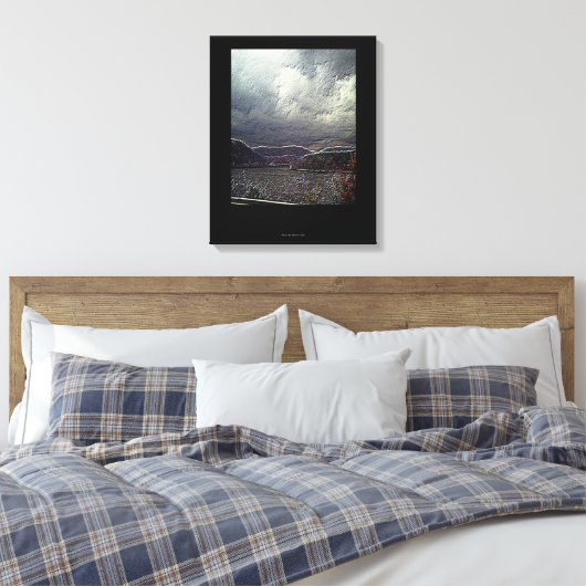 Foto in reliëf op canvas (Insitu (Slaapkamer))