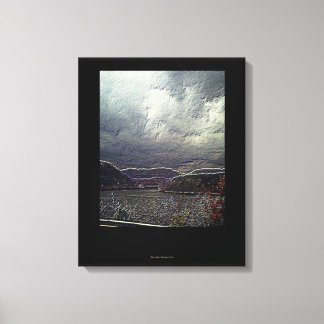 Foto in reliëf op canvas afdruk