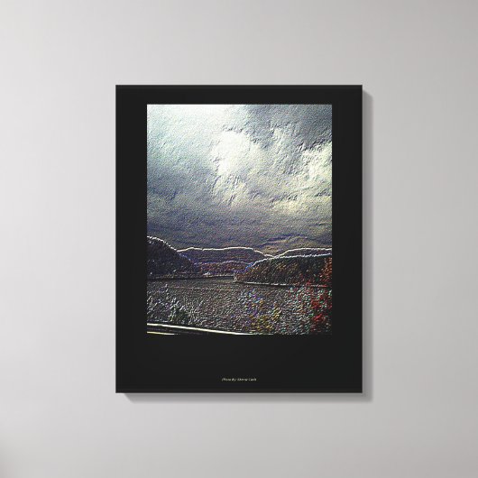 Foto in reliëf op canvas afdruk (Voorkant)