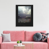 Foto in reliëf op canvas afdruk (Insitu (Woonkamer))