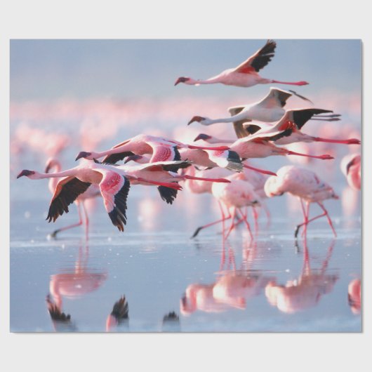 Foto in retro stijl. Papiertextuur. Geavanceerd Cadeaupapier (Vlak)