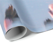 Foto in retro stijl. Papiertextuur. Geavanceerd Cadeaupapier (Rol Hoek)