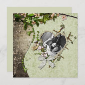 foto-ingang opslaan datum save the date (Voorkant / Achterkant)