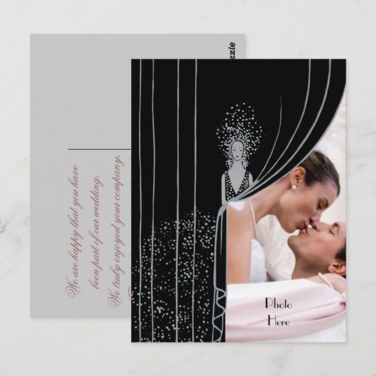 FOTO INSERT MODE BORD BRIEFKAART (Voorkant / Achterkant)