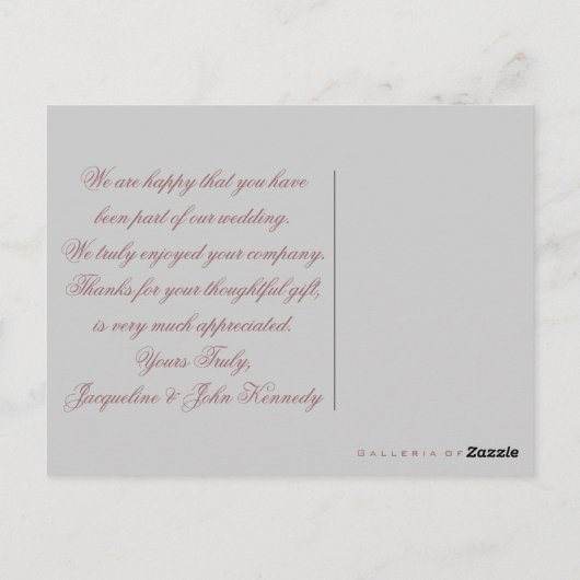 FOTO INSERT MODE BORD BRIEFKAART (Achterkant)