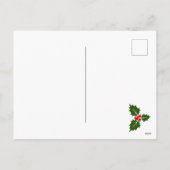 Foto Instagram Collage Holiday Briefkaart (Achterkant)