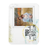 foto-instagram inspirerend citaat magneet (Verticaal)