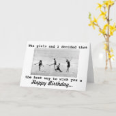  Foto Interpretive Dance Girls Verjaardag Kaart (Gele Bloem)