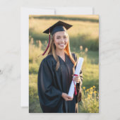 Foto Invoegen Kaart voor Vellum Afstuderen Kaart (Voorkant)