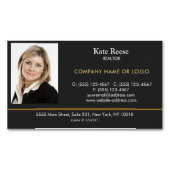 Foto invoegen Vastgoed professional Magnetisch Visitekaartje (Voorkant)