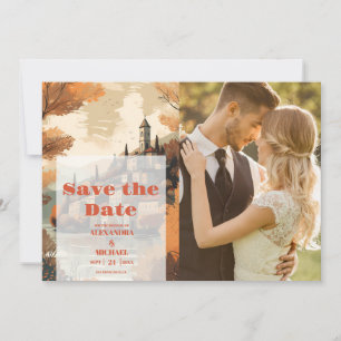 Foto Italië Comomeer Bestemming Bruiloft Save The Date