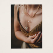 Foto: Jewelry Ketting Display Kaart (Voorkant)