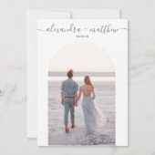 Foto Joshua Tree Boho Wedding Save the date (Achterkant)