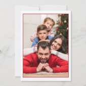 Foto Joy Monogram Kerstmis Aankondiging (Achterkant)