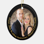 FOTO Jubileum 1e 5e 10e 15e 20e 25e 30e Keramisch Ornament (Links)