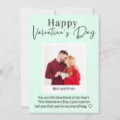 Foto Kaart Gelukkig Valentijnsdag (Voorkant)