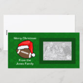 Foto Kaart - Kerstman Voetbal (Voorkant / Achterkant)