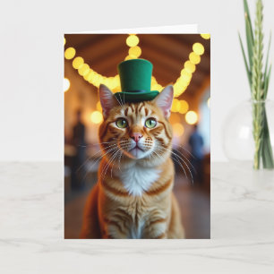 Foto Kaart van Kat met Hoed