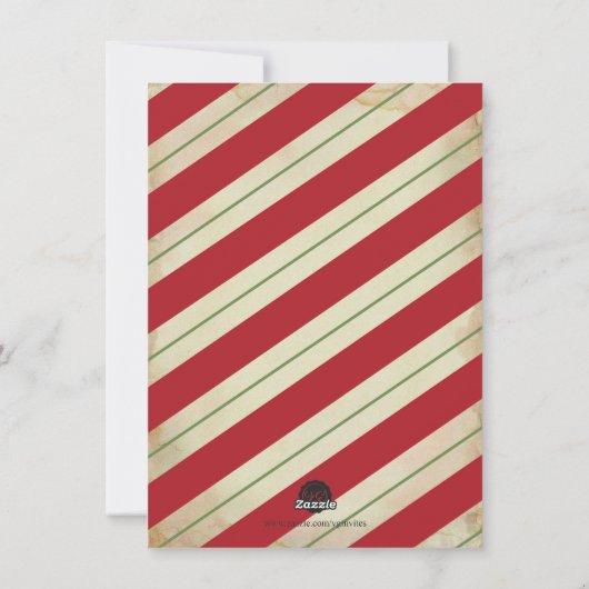 Foto Kaart, vrolijk en getrouwd Feestdagenkaart (Achterkant)