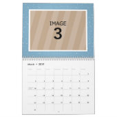 Foto Kalender Sjabloon 2024 Aangepaste Familie Afb (Mar 2019)