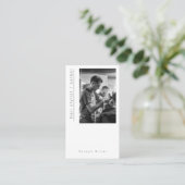 Foto kapper kapper studio Business Car Visitekaartje (Staand voorkant)