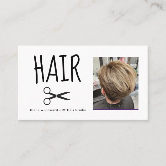 Foto kappers Visitekaartje (Voorkant)