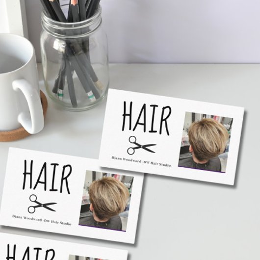 Foto kappers Visitekaartje