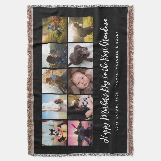 Foto Keepslag voor oma Deken (Voorkant Verticaal)