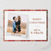 Foto Kerst Feestdagen Script Botanisch Zilver (Voorkant)