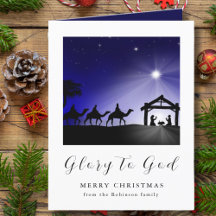 Foto Kerst Geboorte Glorie voor God Christelijk