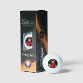 Foto Kerst Golf Ball Gift Golfballen (Verpakking)