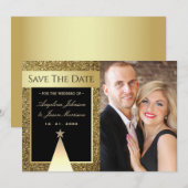 Foto Kerst Huwelijk Save The Date (Voorkant / Achterkant)