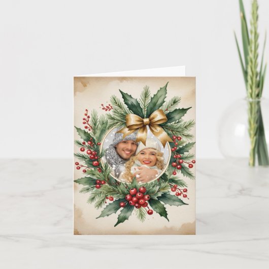  Foto Kerst Kaart (Voorkant)