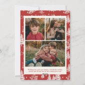  Foto Kerst Kaart (Achterkant)