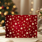 Foto Kerst Kaart met Familie Afbeelding Rood Kleur