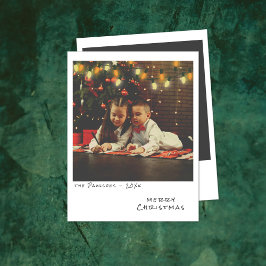  Foto Kerst Kaart - Rood & Geel Licht