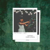 Foto Kerst Kaart - Wit Licht