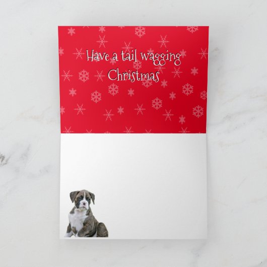 Foto Kerst Kaarten voor Hondenliefhebbers (Binnen)