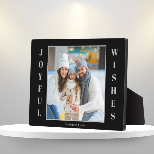 Foto Kerst Kerstelijke Wensen Fotoplaat