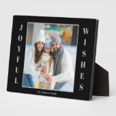 Foto Kerst Kerstelijke Wensen Fotoplaat (Zijkant)