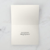 Foto Kerst Moderne Inspirivity Kaart (Binnen)